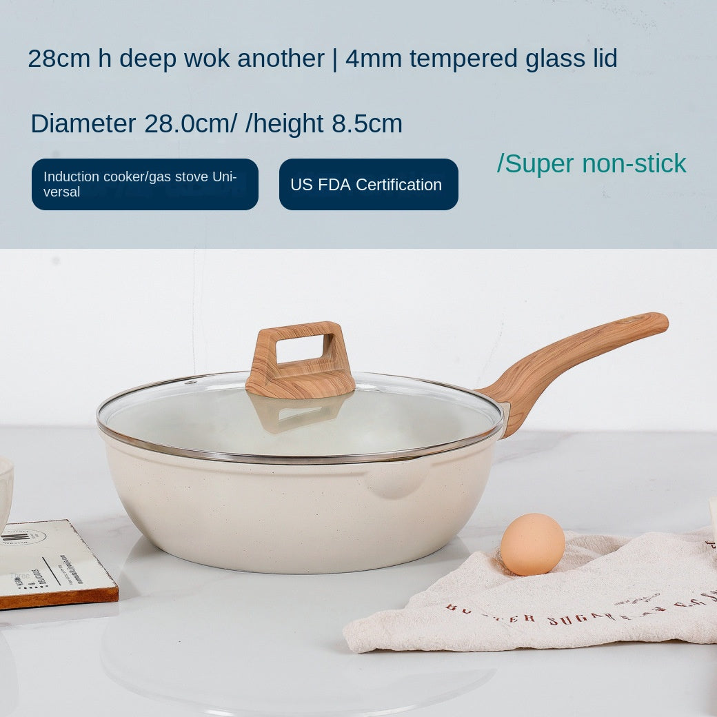 Non-Stick Marble Pot Set.