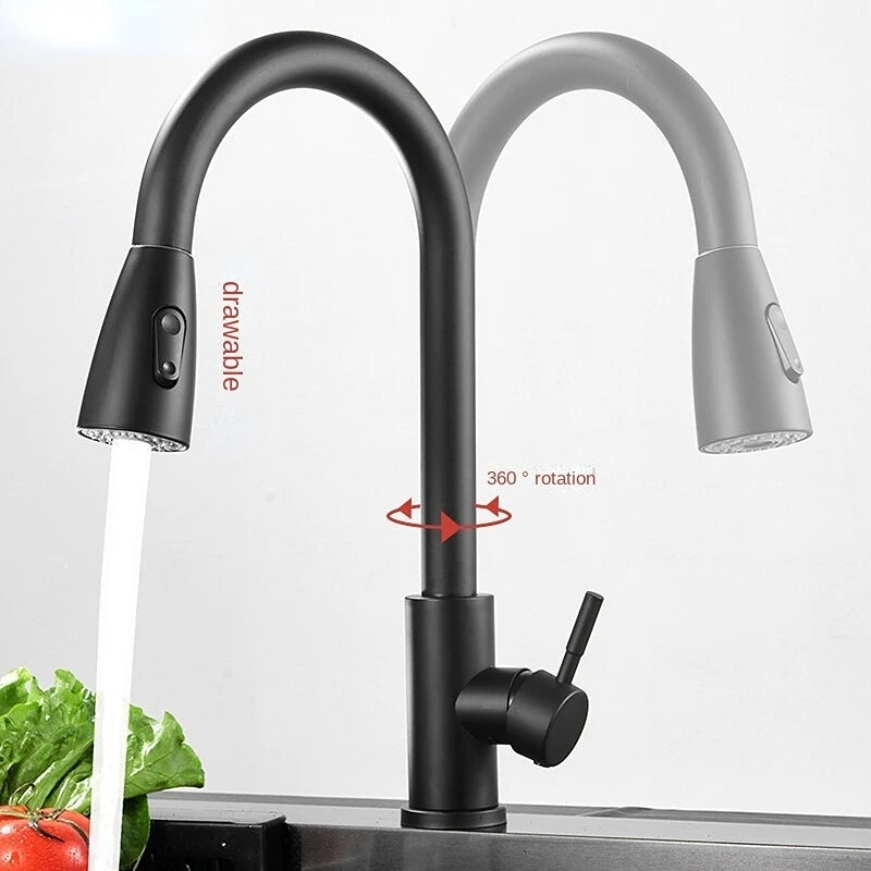 Stainless Steel Pull Faucet