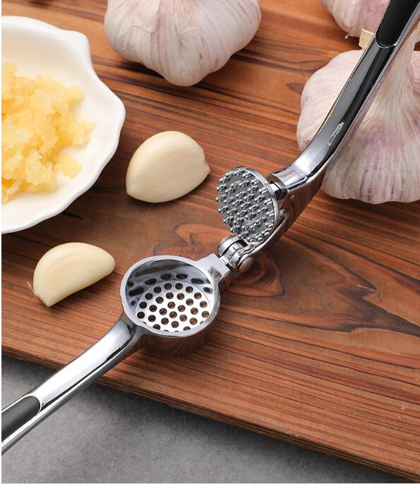 Stainless Steel Garlic Press