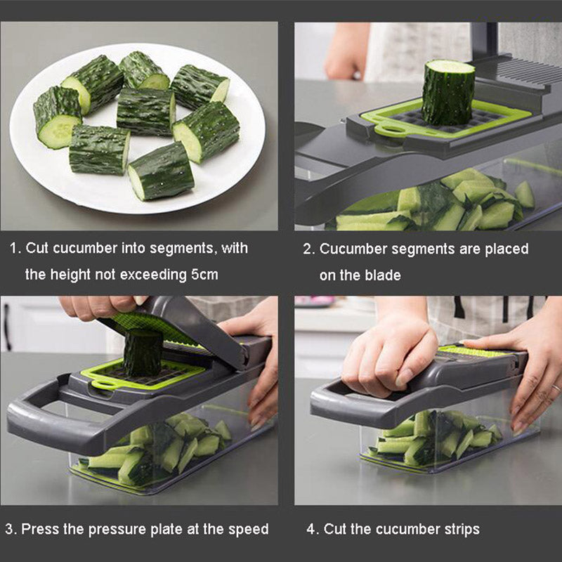 Multifunctional Mandoline Slicer Basket.