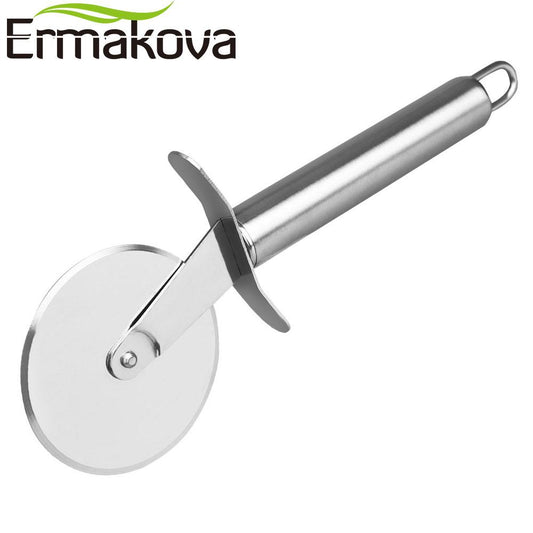 Pizza Cutter Stainless Steel Pizza Knife Cake Bread Pies Round Knife Cutter Pizza Tool