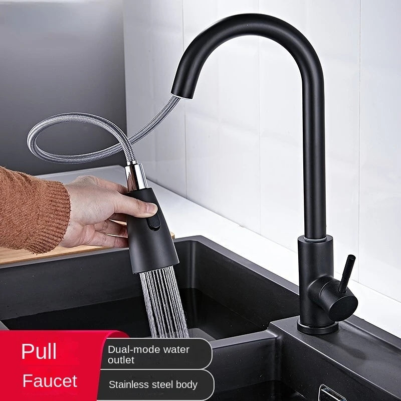 Stainless Steel Pull Faucet