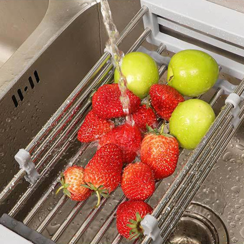 Adjustable Stainless Sink Rack