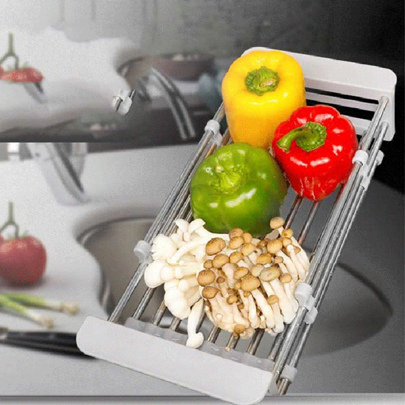 Adjustable Stainless Sink Rack