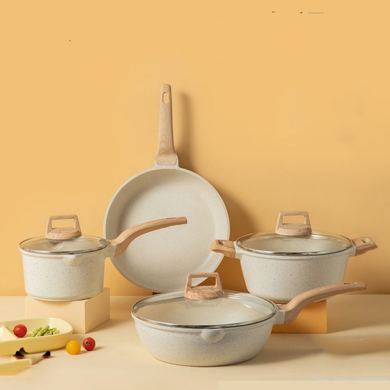 Non-Stick Marble Pot Set.
