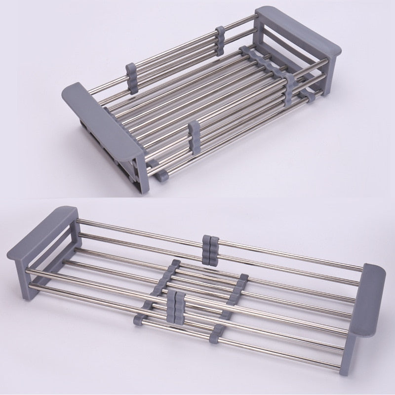 Adjustable Stainless Sink Rack